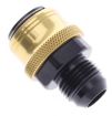 Picture of AN male quick connect adapter -Black/Gold - AN10