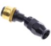 Picture of 30° PTFE Quick Connect Hose Ends -Black/Gold - AN6