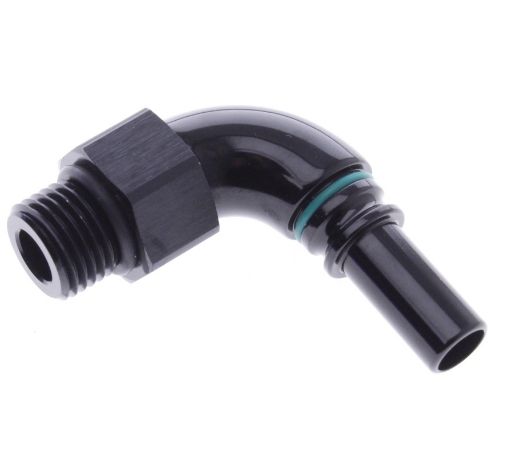 Picture of 90° AN6 - AN6 O-ring (9/16"x18 SAE UNF) - Black