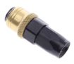 Picture of Straight Quick Connect Hose Ends -Black/Gold - AN4