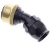 Picture of 30° PTFE Quick Connect Hose Ends -Black/Gold - AN16