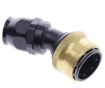 Picture of 30° PTFE Quick Connect Hose Ends -Black/Gold - AN16