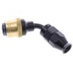 Picture of 60° PTFE Quick Connect Hose Ends -Black/Gold - AN4