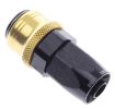 Picture of Straight Quick Connect Hose Ends -Black/Gold - AN8