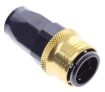 Picture of Straight Quick Connect Hose Ends -Black/Gold - AN8