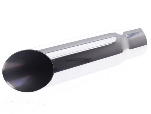 Picture of 2.5" / 63.5 mm inlet to 3.0" / 76.2 mm outlet - Polished SS304 stainless steel exhaust tip