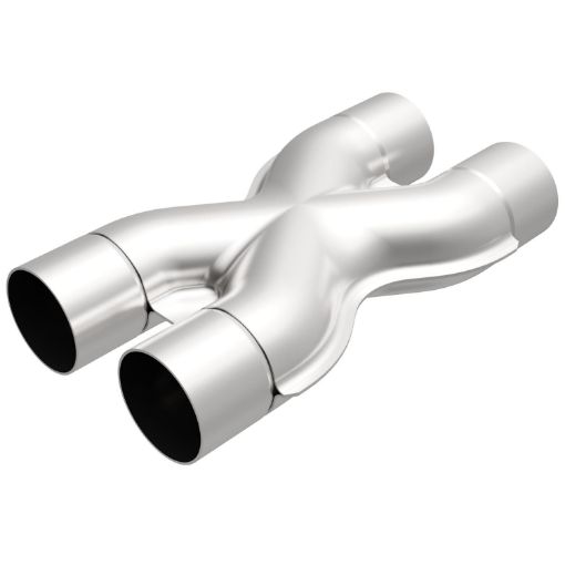 Picture of MagnaFlow Tru-X Stainless Steel Crossover Pipes 10791
