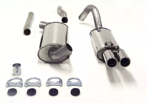 Picture of Simons catback exhaust Audi 80/90 Cabriolet B4/8G