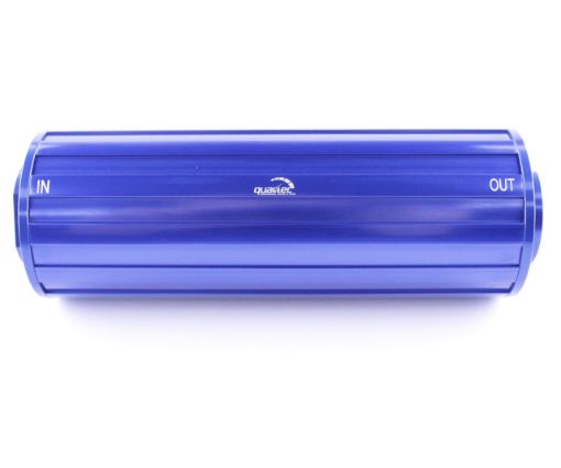 Picture of Gasoline filter - High flow - Length 158mm. - Blue