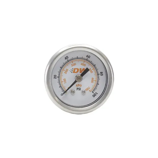 Picture of DeatschWerks fuel pressure gauge 0-100 PSI / 0-7 bar