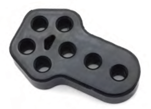 Picture of Universal muffler hanger - Black