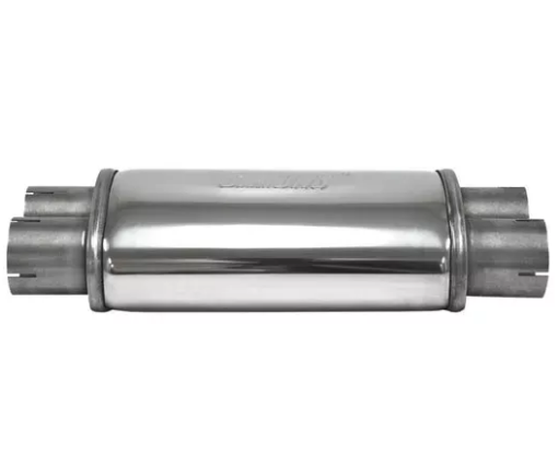 Picture of "DUO 63" - Stainless Silencer 2 x 2½ "- Simons U3463DR