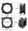 Picture of 2.5" to 3" V-Band Turbo Downpipe Exhaust Flange Adapter 4 Bolts